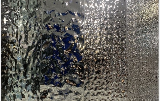 水波紋金屬板 包板折邊加工
